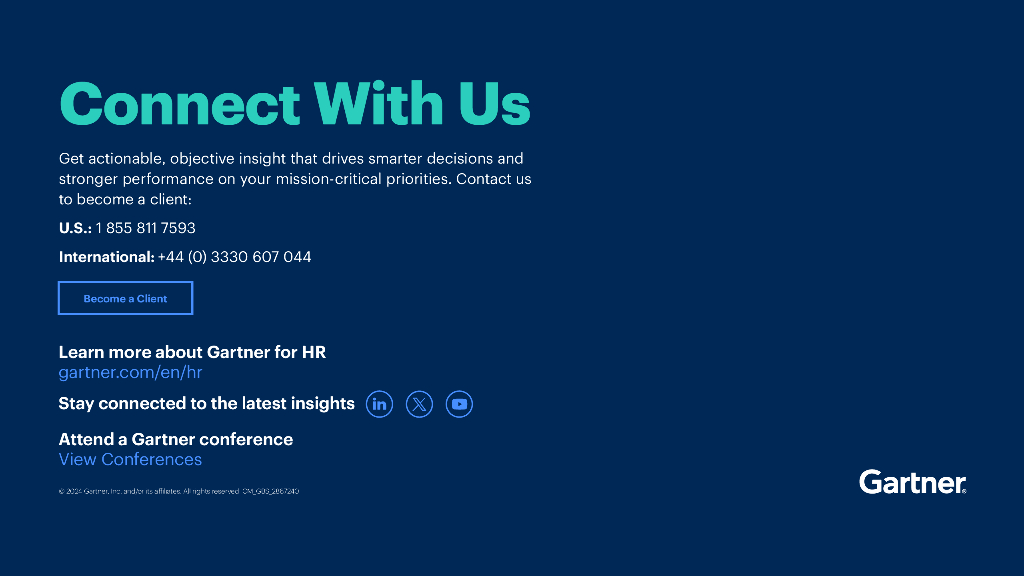 Gartner：2024年人力资源领域部署生成式AI时如何做出明智选择报告（英文版）_第7页
