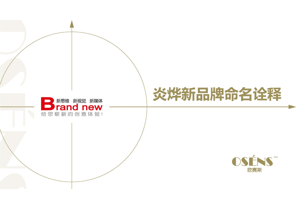 欧赛斯休闲食品新品牌产品发布命名诠释方案