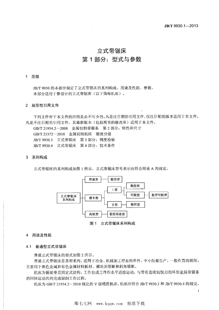 JB/T 9930.1-2013 标准预览