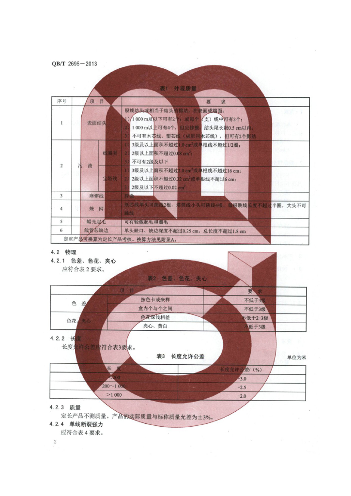 QB/T 2695-2013 标准预览