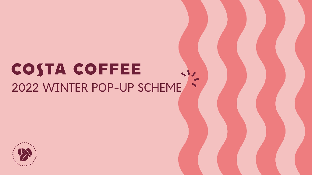 连锁咖啡品牌暖冬快闪店创意案