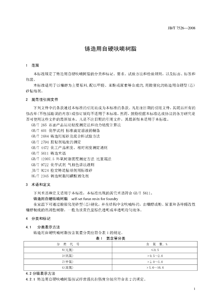 JB/T 7526-2008 标准预览