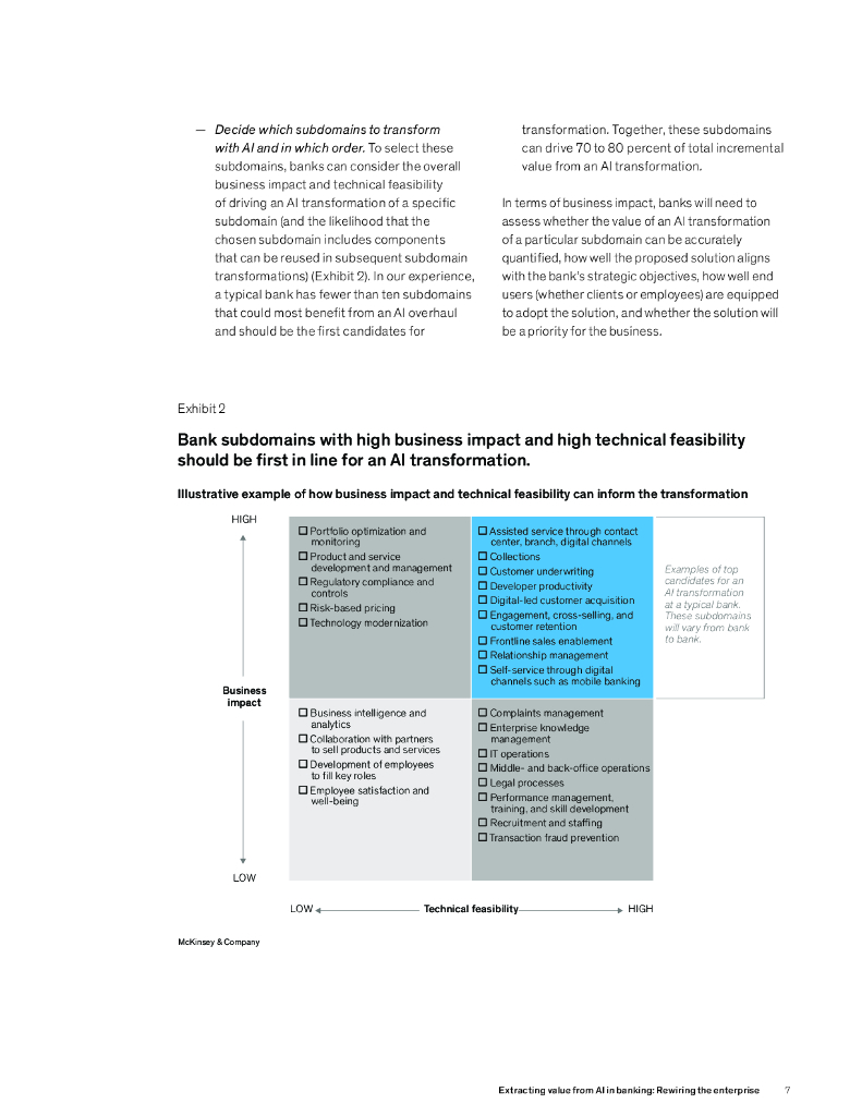 麦肯锡：2024年从银行业的人工智能中提取价值：重新连接企业报告（英文版）_第7页