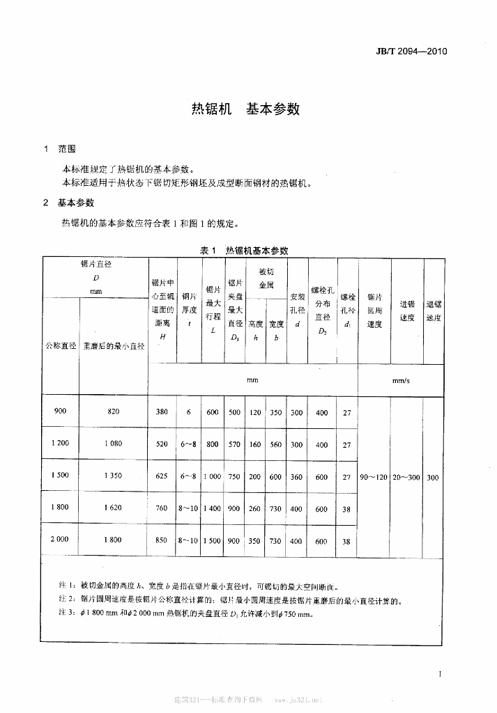 JB/T 2094-2010 标准预览