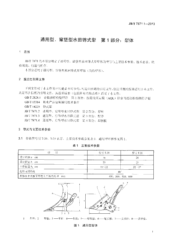 JB/T 7871.1-2013 标准预览