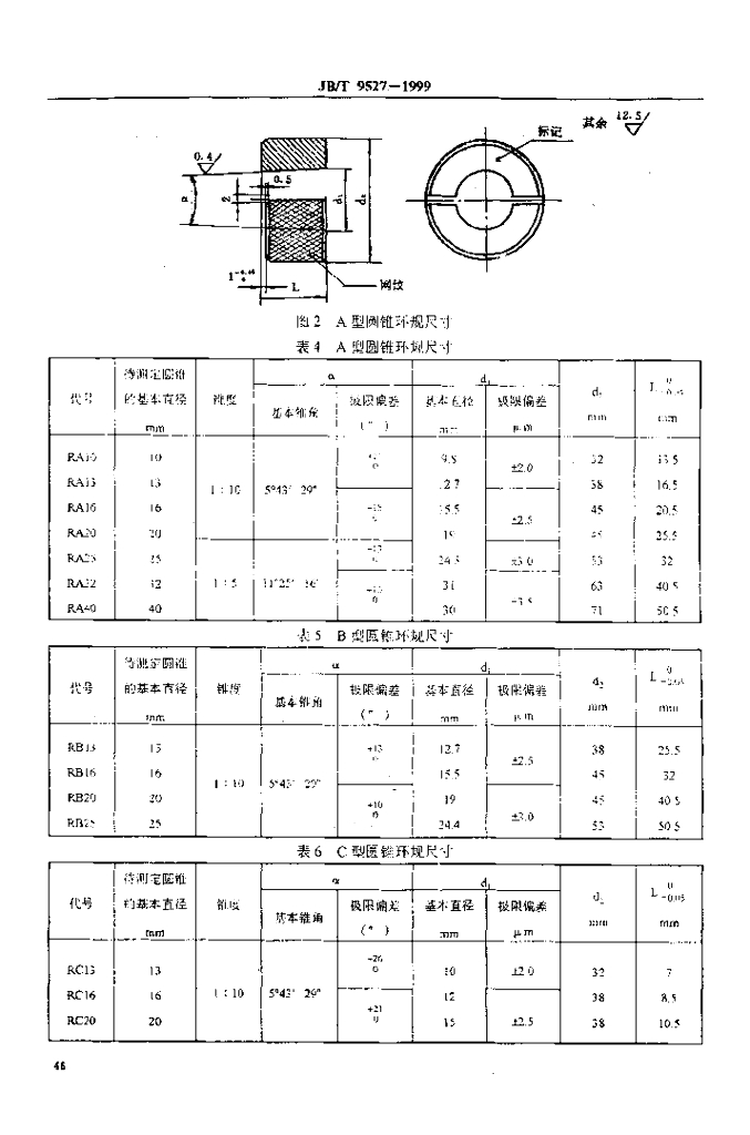 JB/T 9527-1999 标准预览