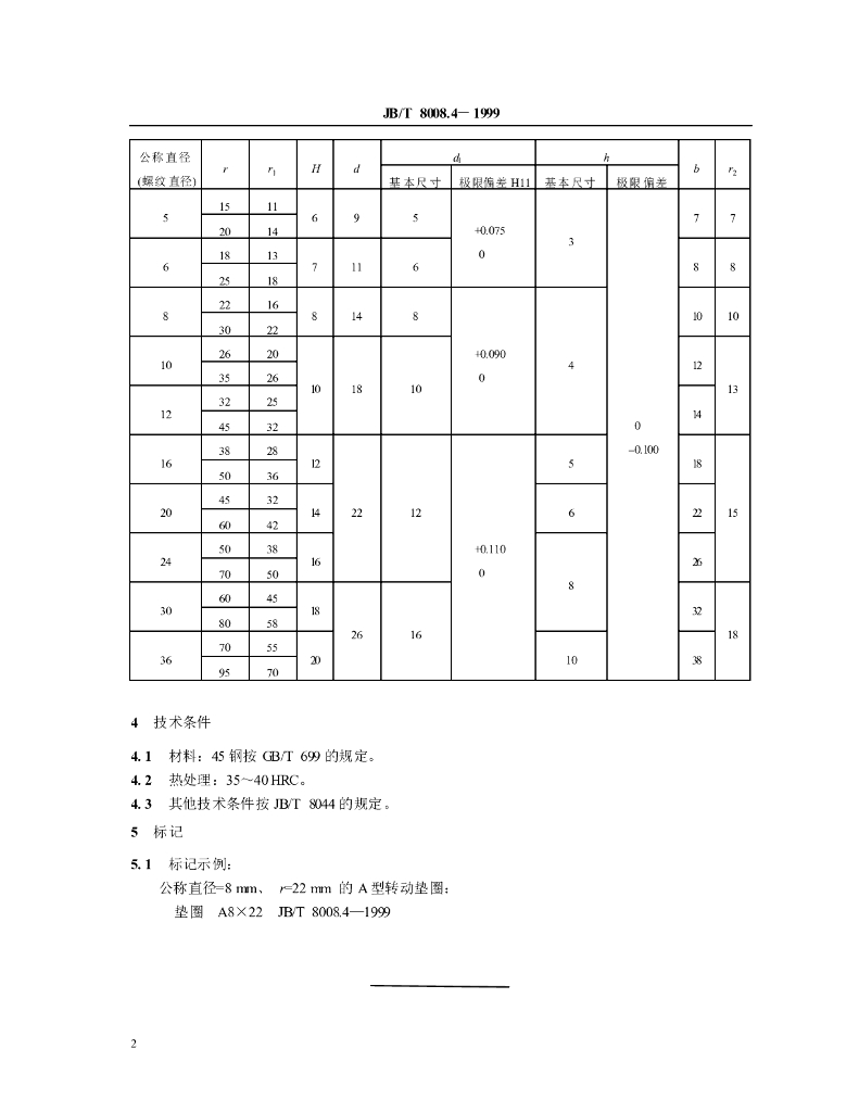 JB/T 8008.4-1999 标准预览
