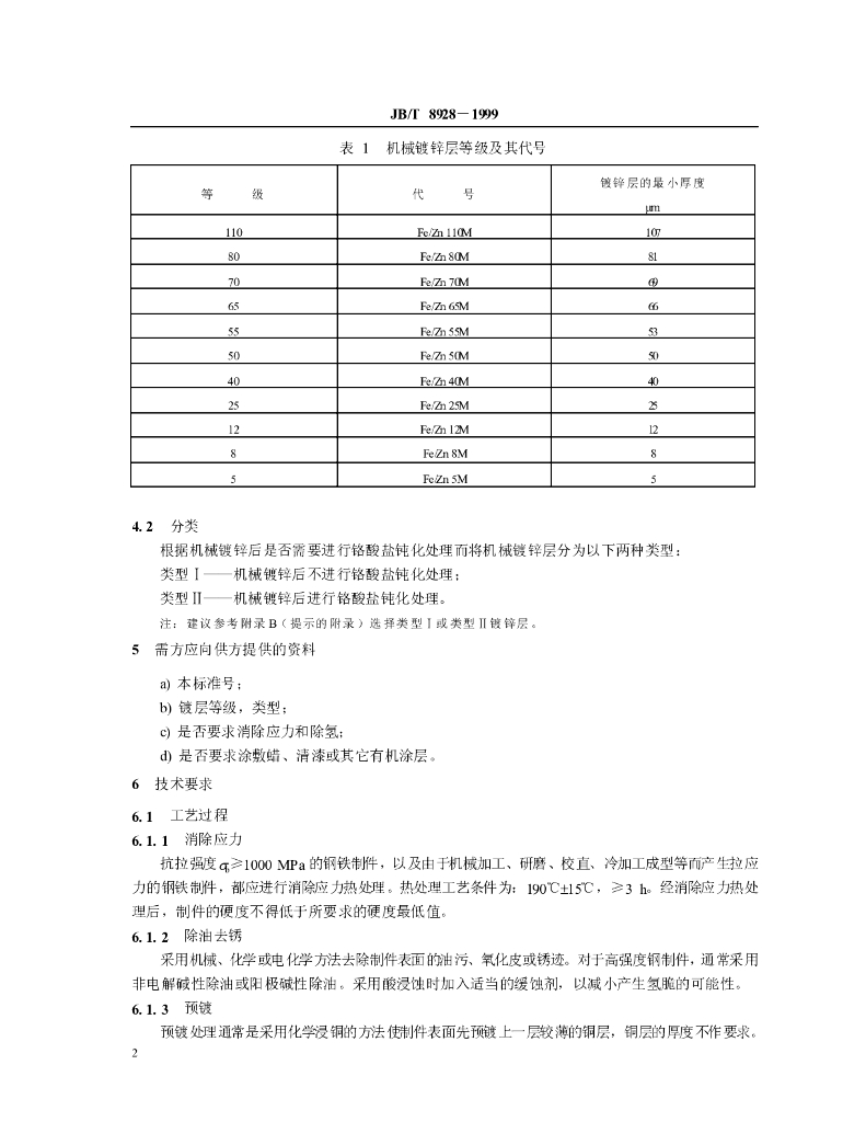 JB/T 8928-1999 标准预览