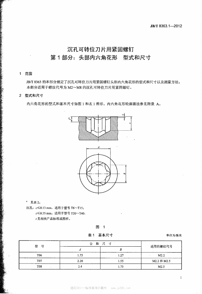 JB/T 8363.1-2012 标准预览