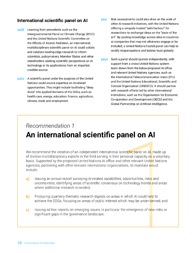 联合国AI高级别咨询机构：2024年治理人工智能，助力造福人类：最后报告（英文版）_第10页