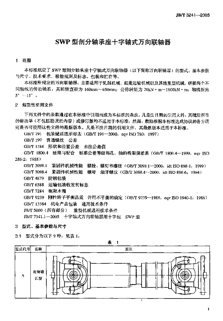 JB/T 3241-2005 标准预览