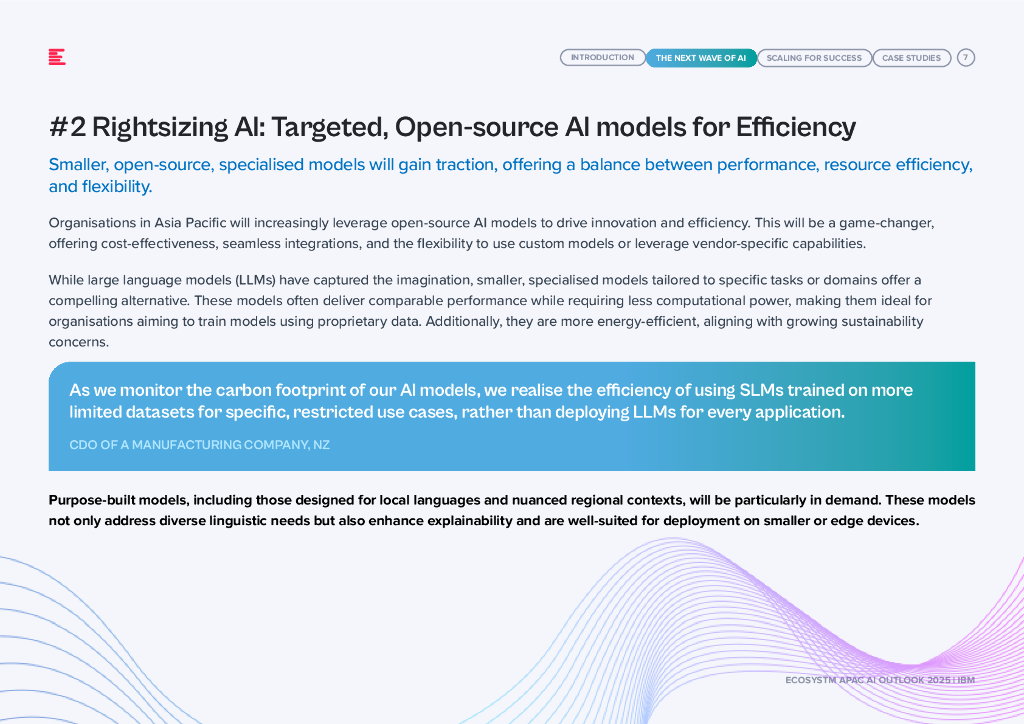 ecosystm：2025年亚太地区人工智能展望报告（英文版）_第7页