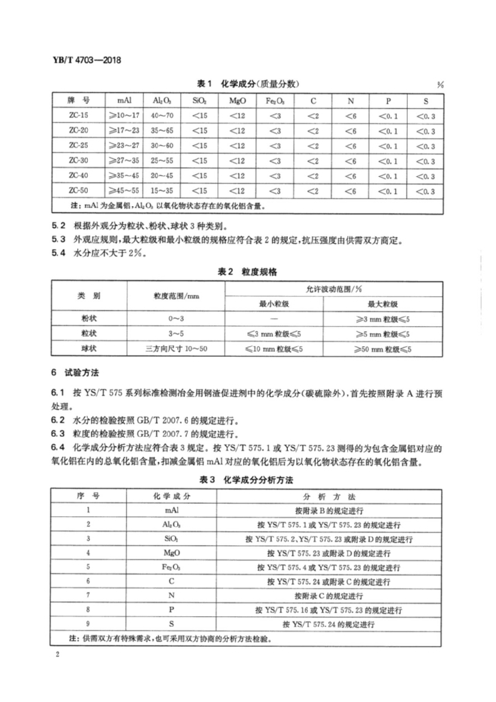 YB/T 4703-2018 标准预览