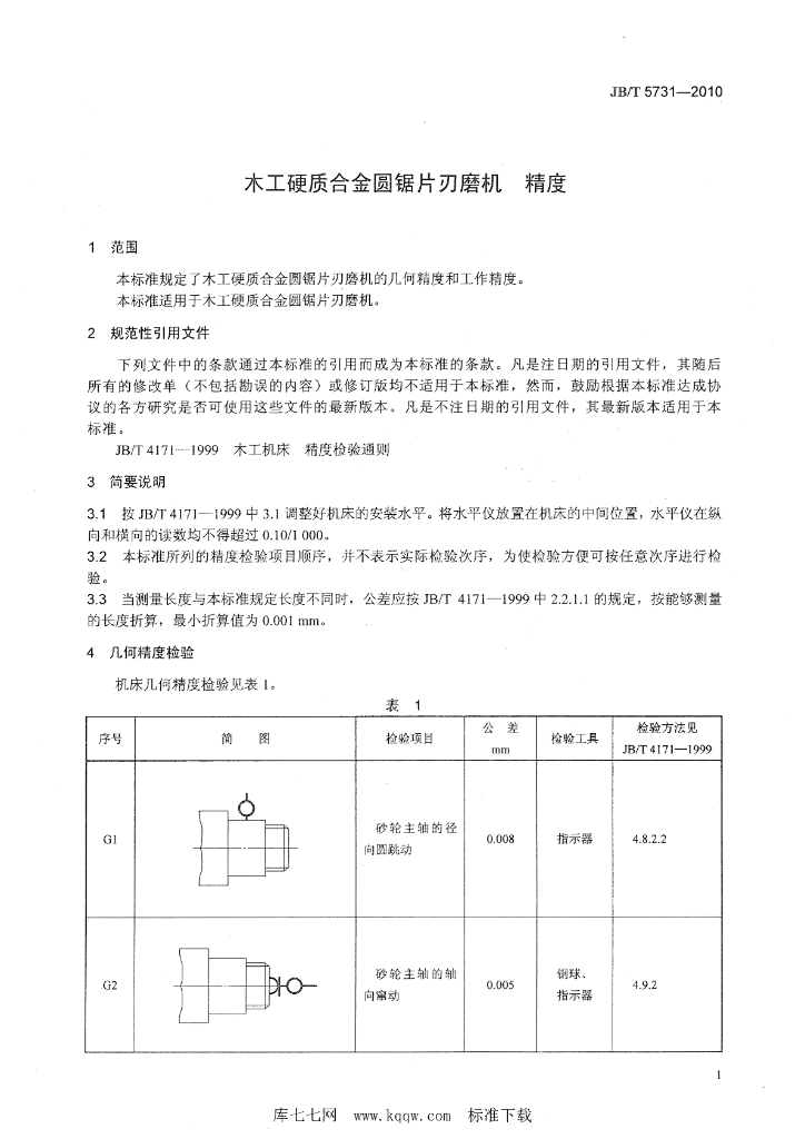 JB/T 5731-2010 标准预览