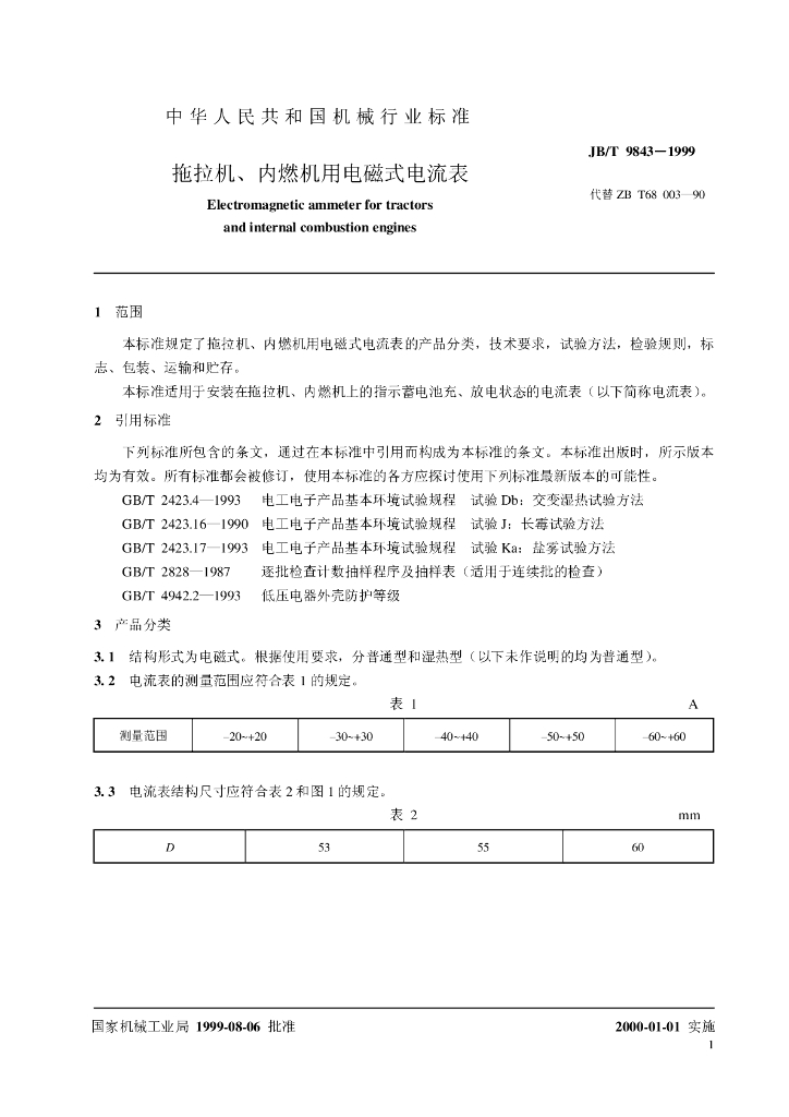 JB/T 9843-1999 标准预览