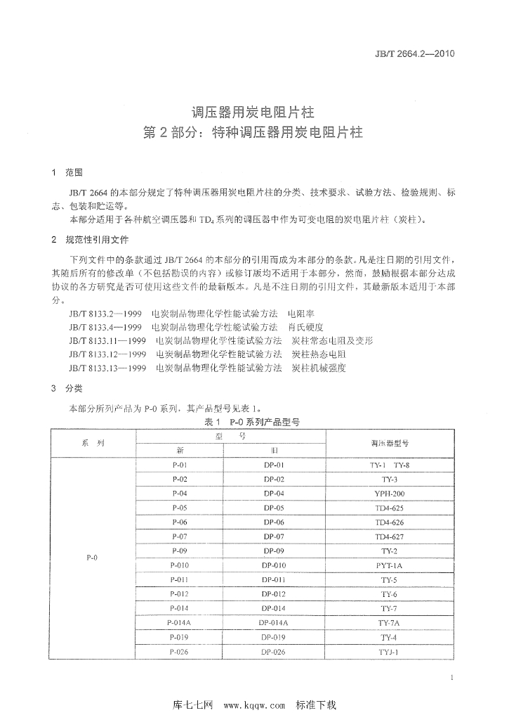 JB/T 2664.2-2010 标准预览