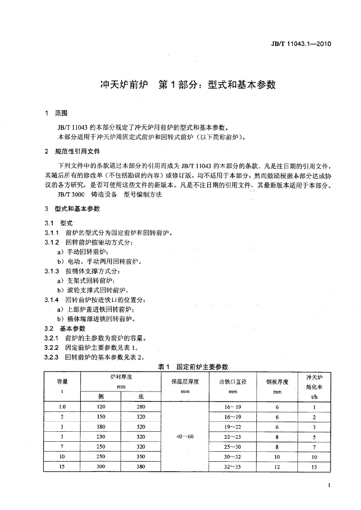 JB/T 11043.1-2010 标准预览