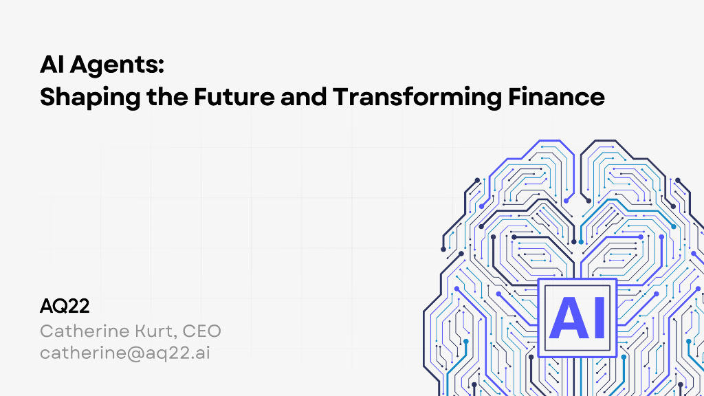 AIAgents塑造未来实现财务转型