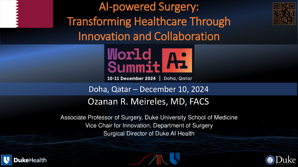 AI驱动的手术通过创新和协作实现医疗保健转型