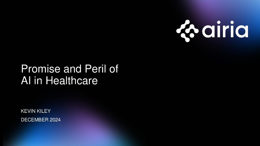 AI在医疗保健领域的前景和隐患