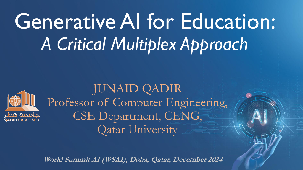 面向教育的生成式AI一种关键的多路复用方法