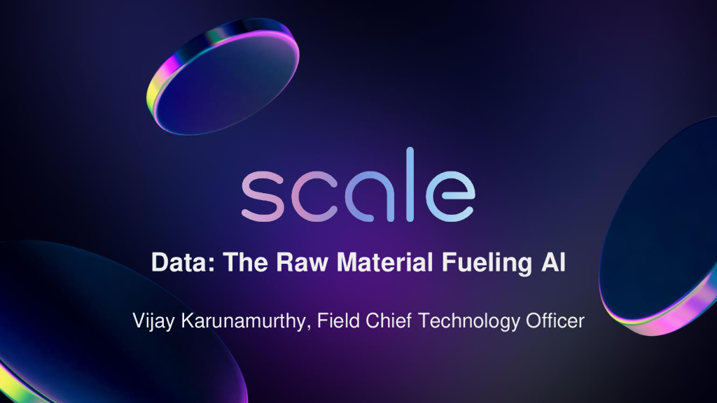 数据推动人工智能的原材料