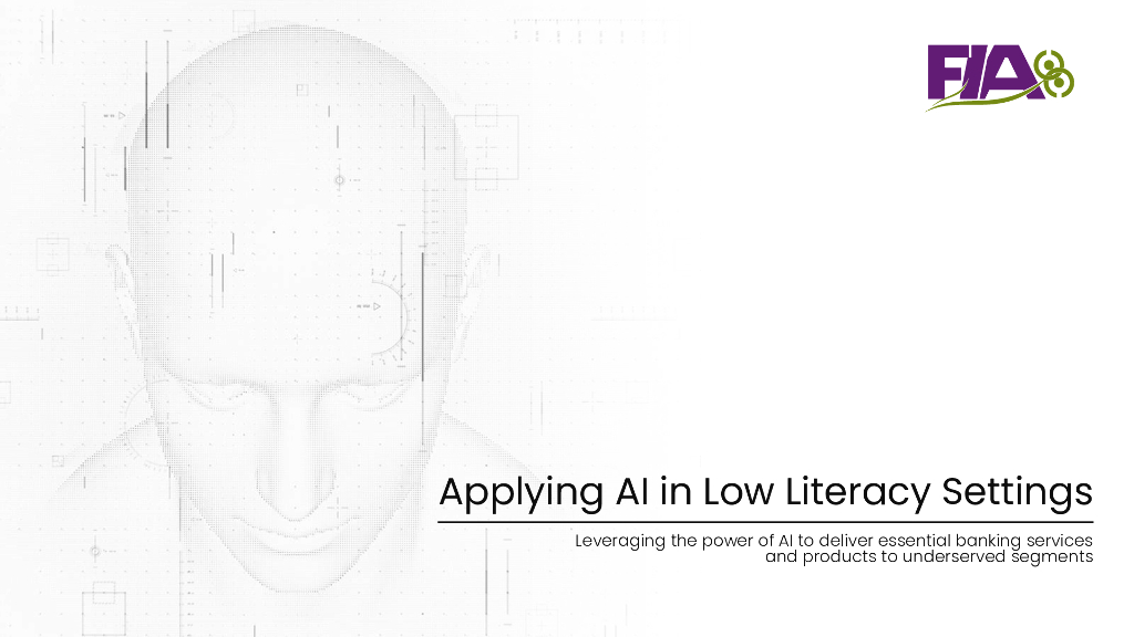 为无法融资的人提供银行服务在识字率低的环境中应用AI