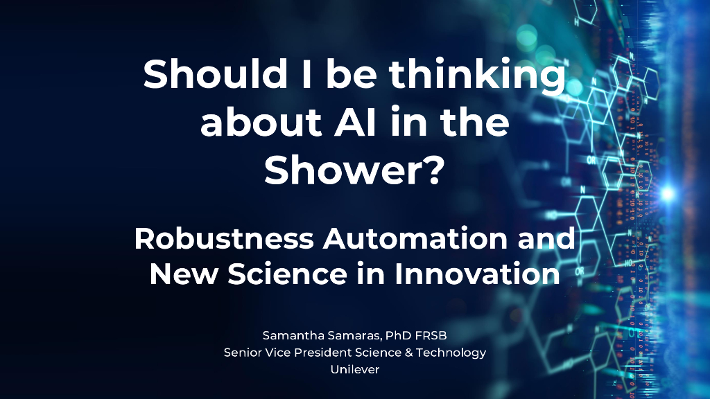我在淋浴时应该思考人工智能吗创新中的稳健性自动化与新科学