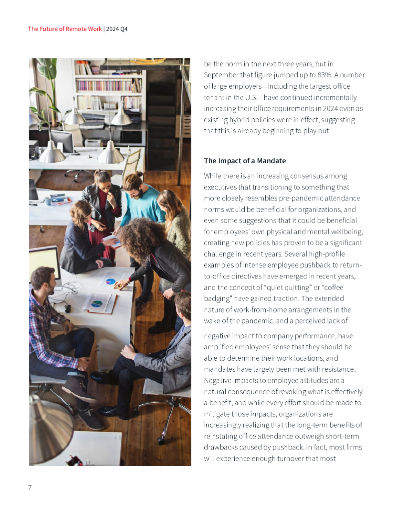 仲量联行：2024年远程办公演变研究报告：办公楼消费剧变后的调整与展望（英文版）_第7页