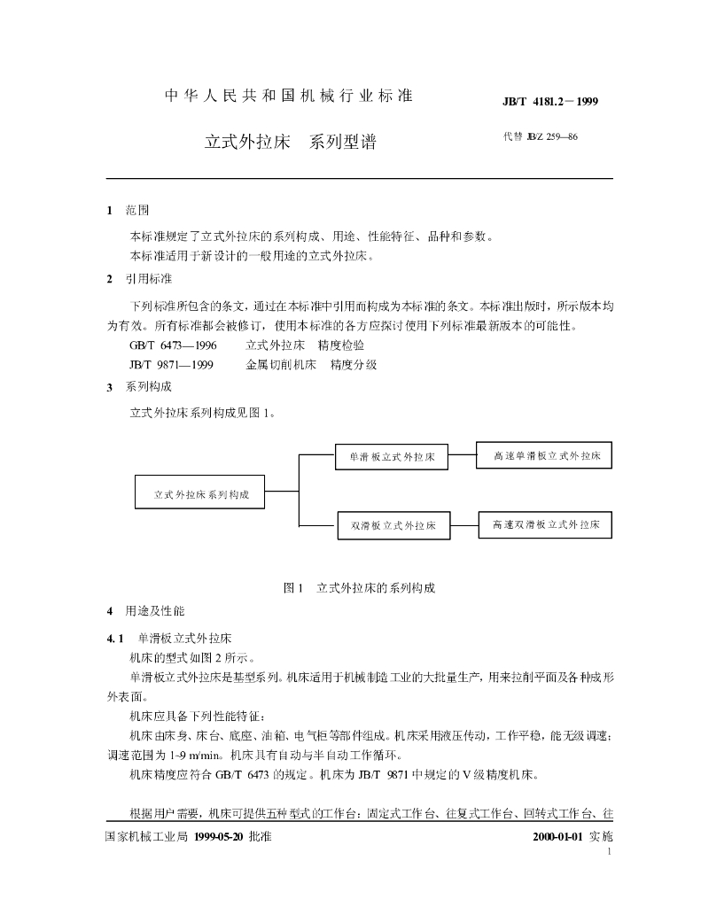 JB/T 4181.2-1999 标准预览