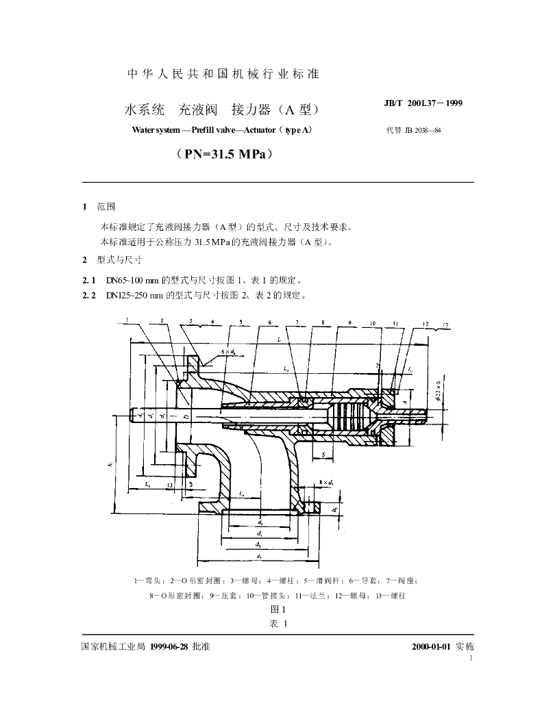 JB/T 2001.37-1999 标准预览