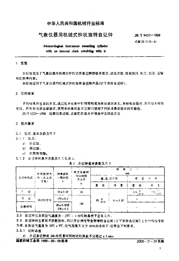 JB/T 9452-1999 标准预览