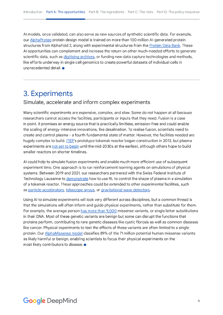 谷歌：2024年一个新的黄金时代的发现抓住人工智能促进科学的机会报告（英文版）_第9页