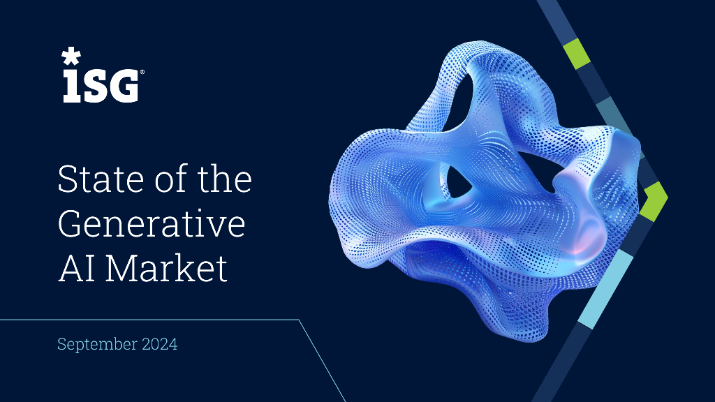 ISG：2024年生成式<em>人工智能</em>市场现状报告（英文版） 海报