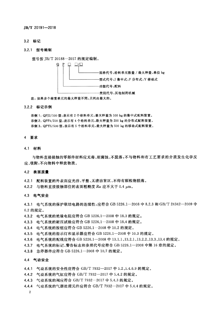 JB/T 20191-2018 标准预览