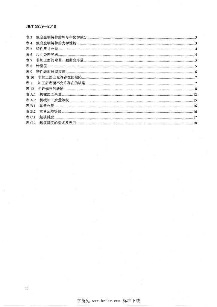 JB/T 5939-2018 标准预览