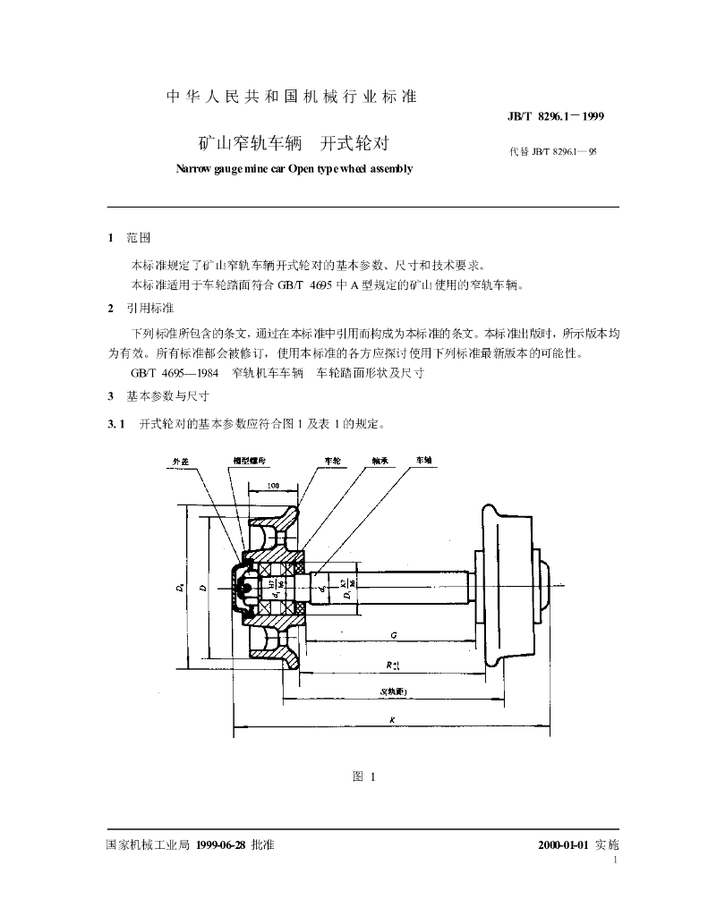JB/T 8296.1-1999 标准预览