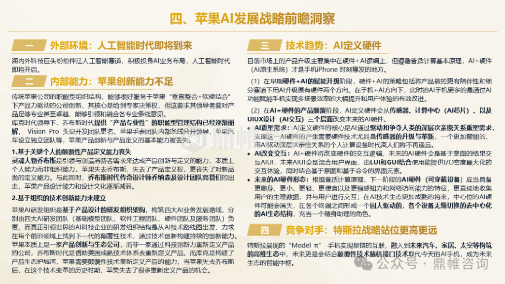 鼎帷咨询：2025年苹果人工智能发展战略研究报告_第9页