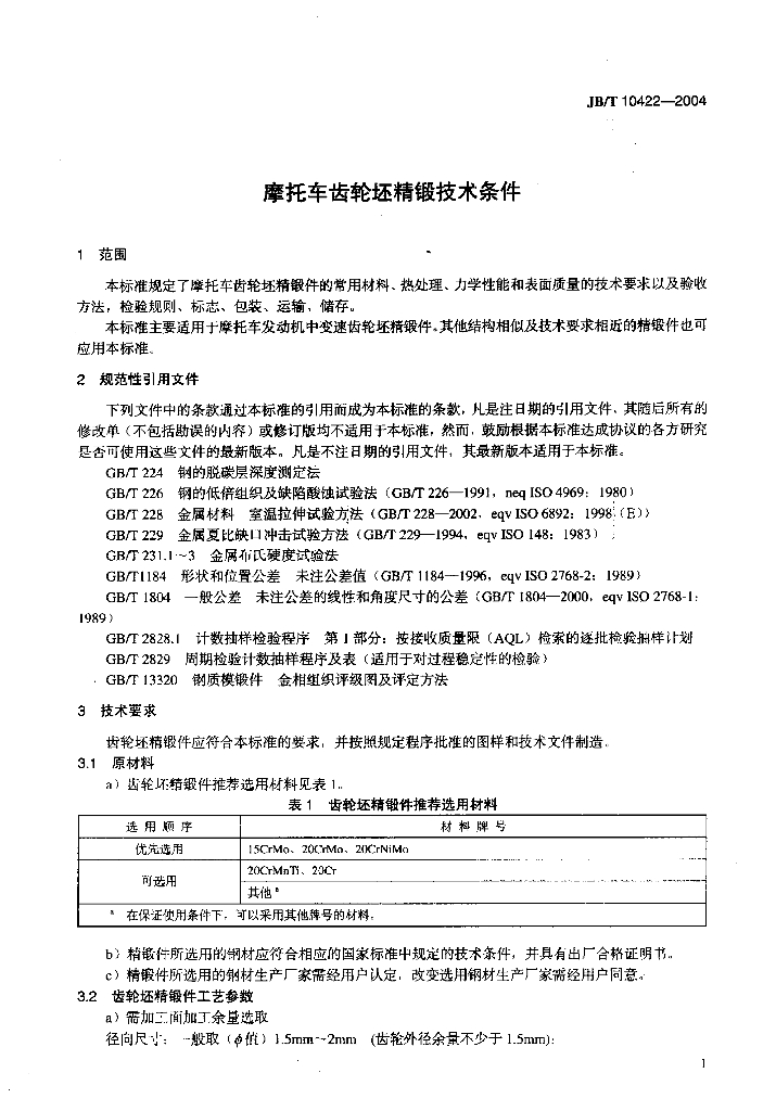JB/T 10422-2004 标准预览
