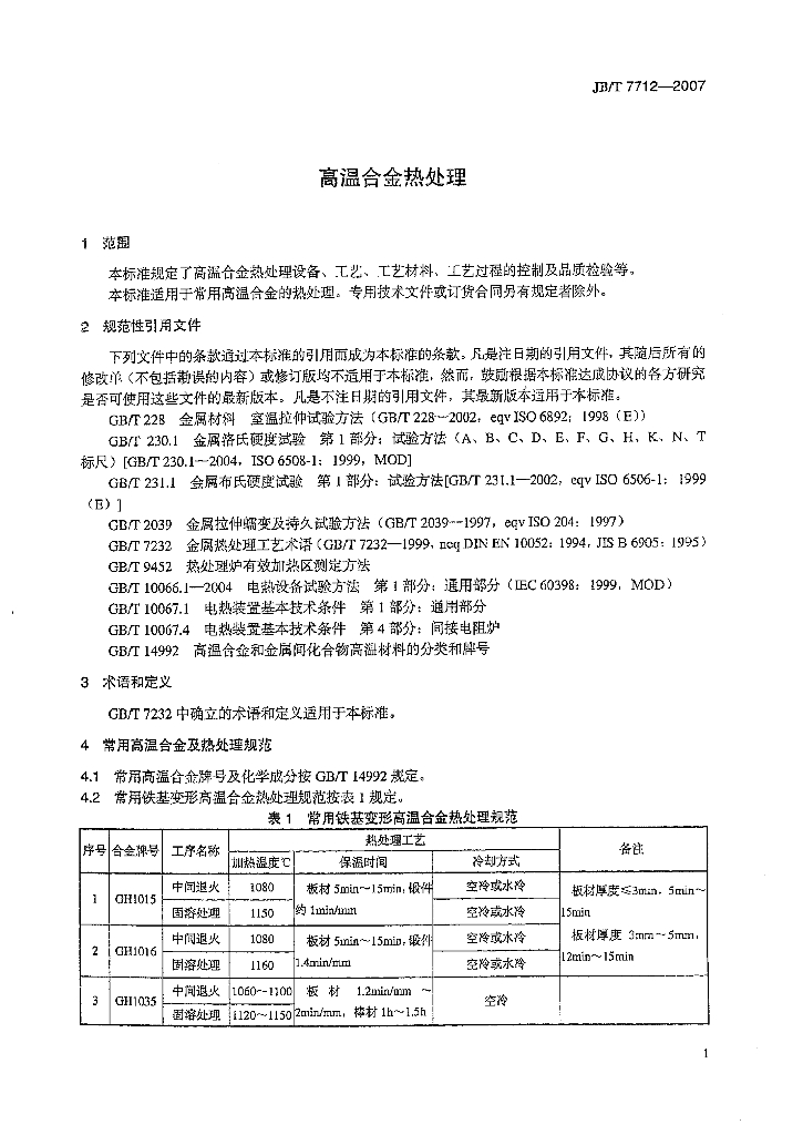 JB/T 7712-2007 标准预览