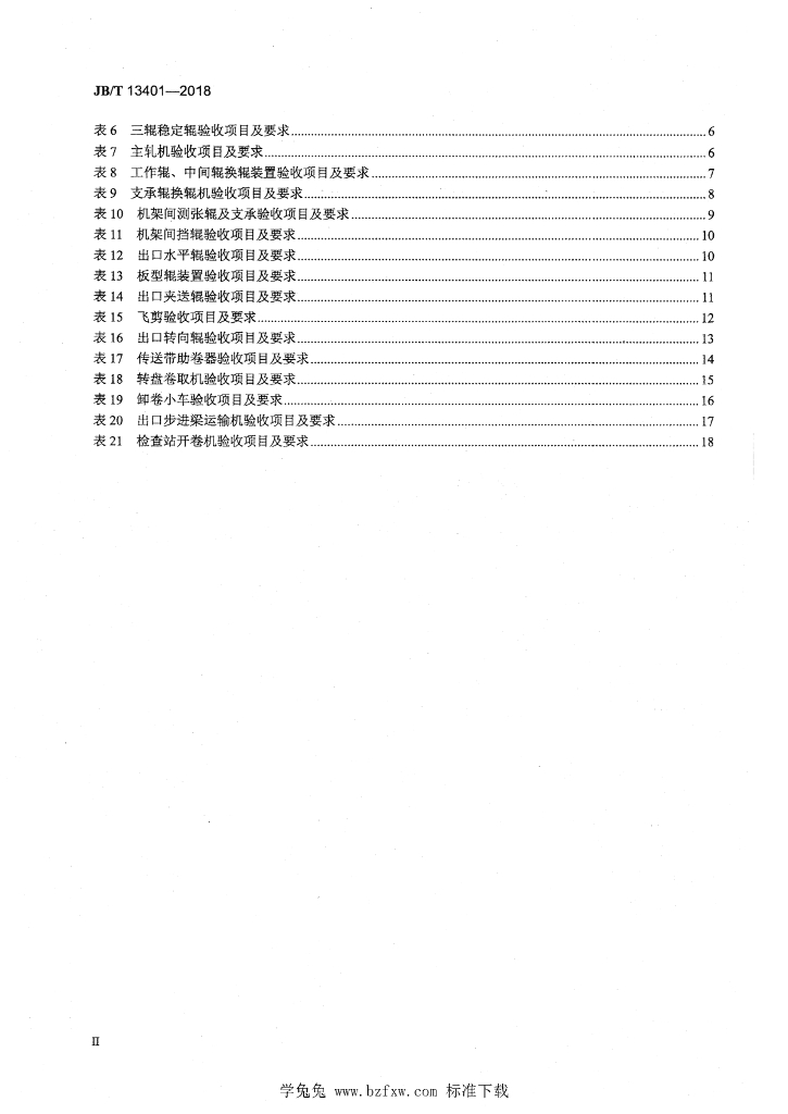 JB/T 13401-2018 标准预览