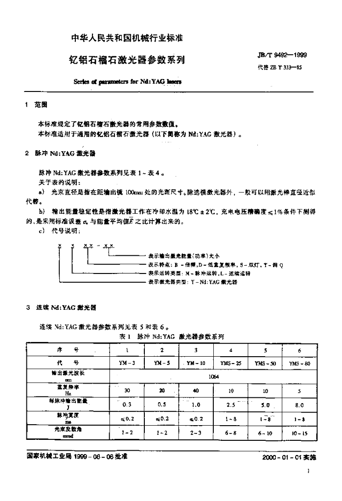 JB/T 9492-1999 标准预览