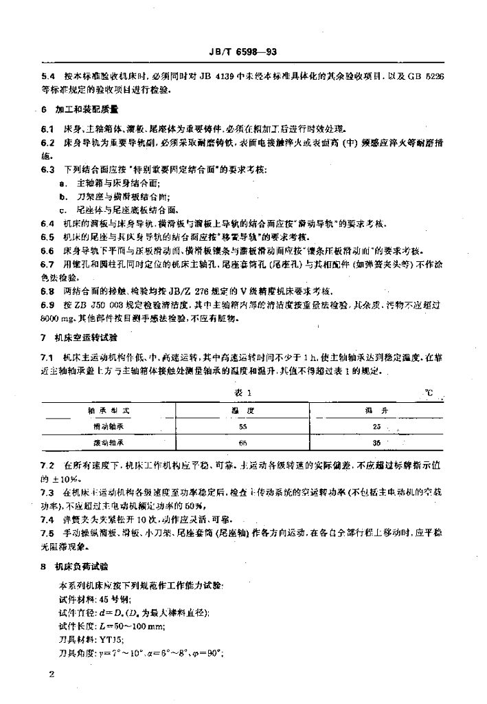 JB/T 6598-1993 标准预览