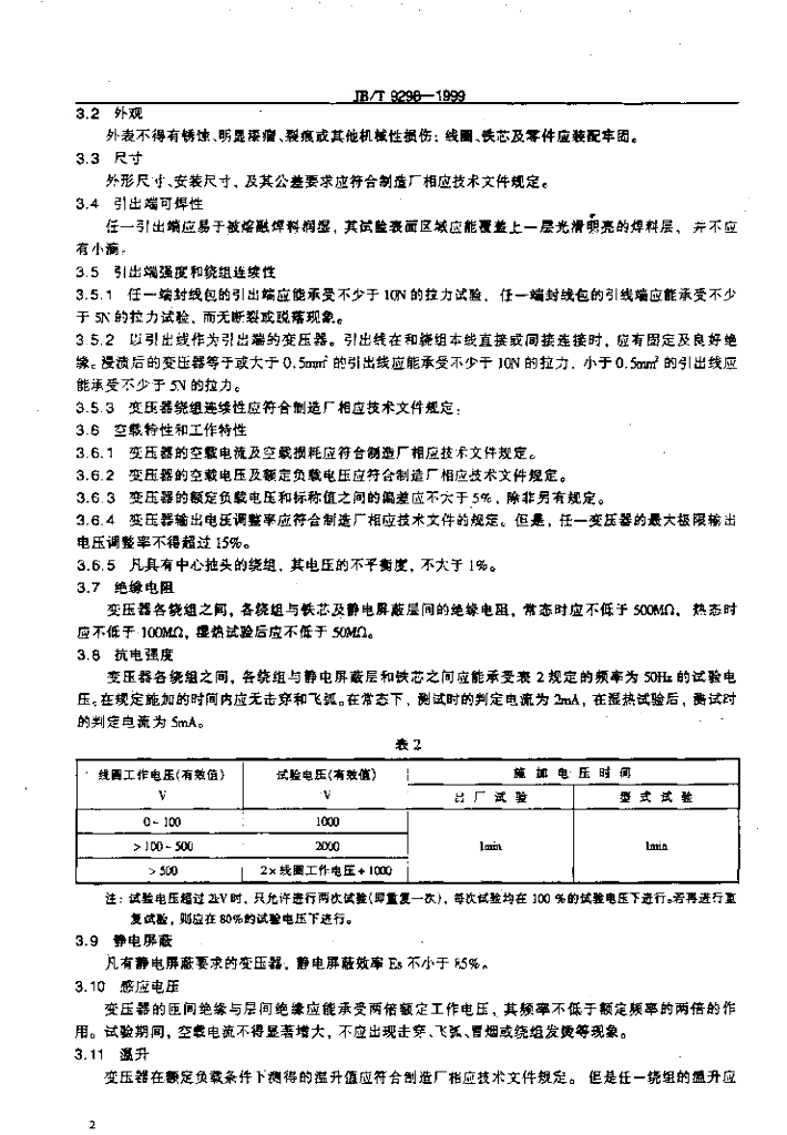 JB/T 9298-1999 标准预览