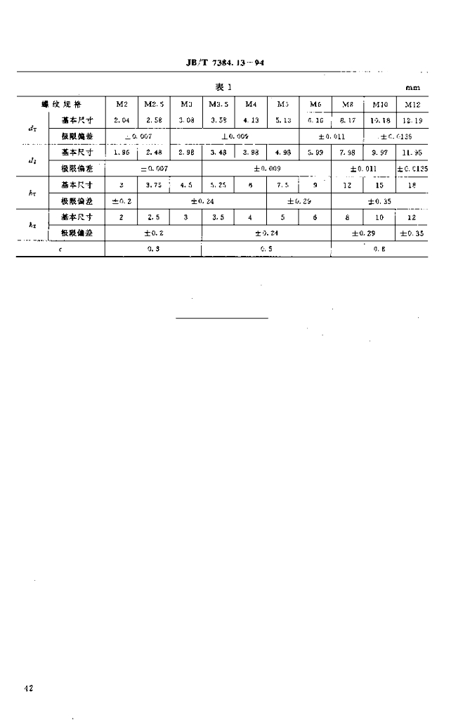 JB/T 7384.13-1994 标准预览