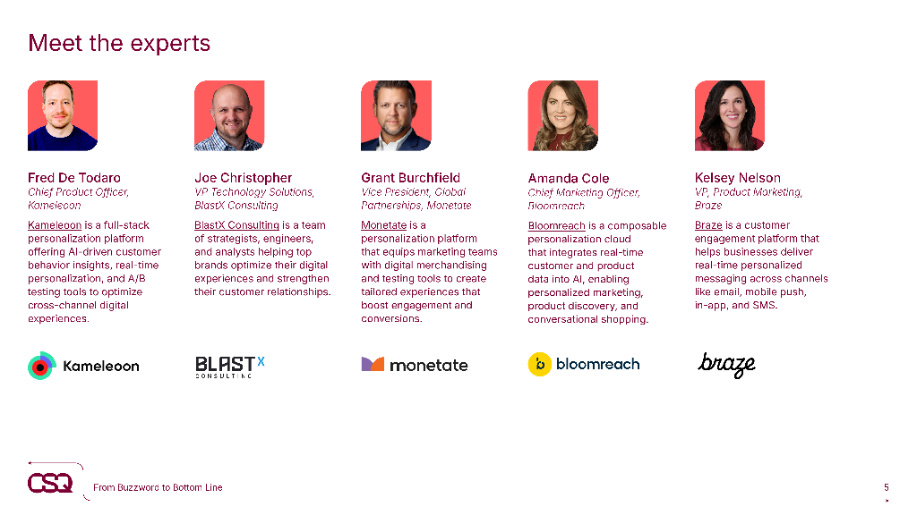 Contentsquare：2024年如何确保您的营销策略面向未来：来自8位MarTech专家的实用人工智能用例报告（英文版）_第5页