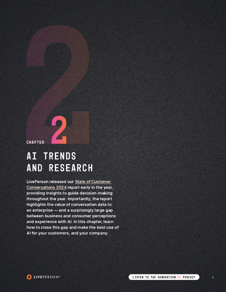 LivePerson：2024年生成式AI：人工智能如何革新客户服务与现代企业研究报告（英文版）_第8页