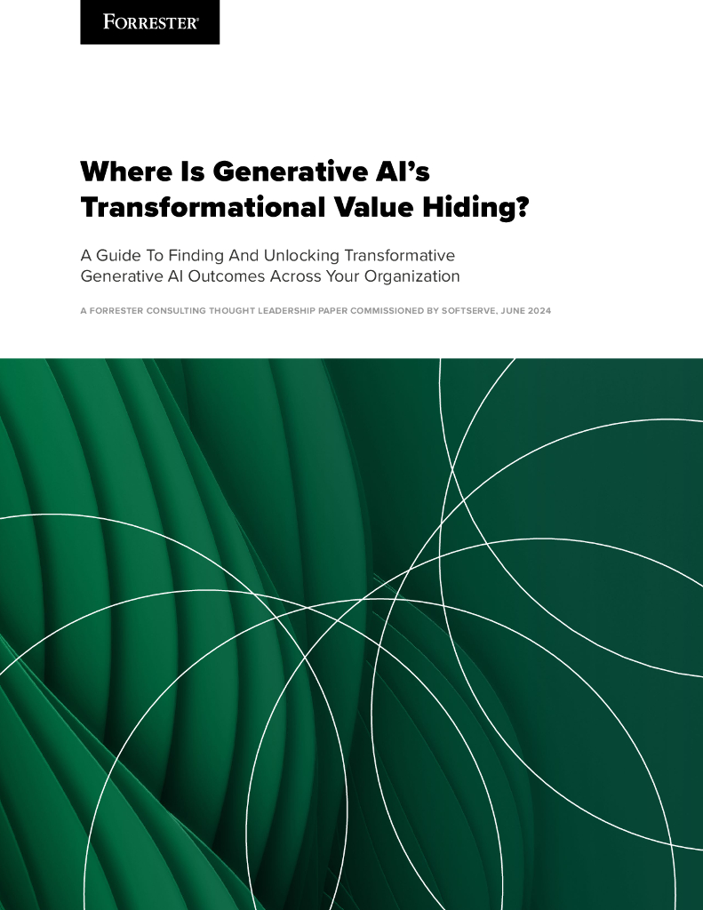 Forrester：2024年挖掘生成式<em>人工智能</em>转型的价值：解锁组织内GenAI变革性成果的指南报告（英文版） 海报