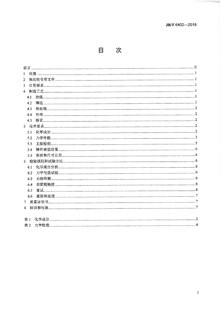 JB/T 6402-2018 标准预览