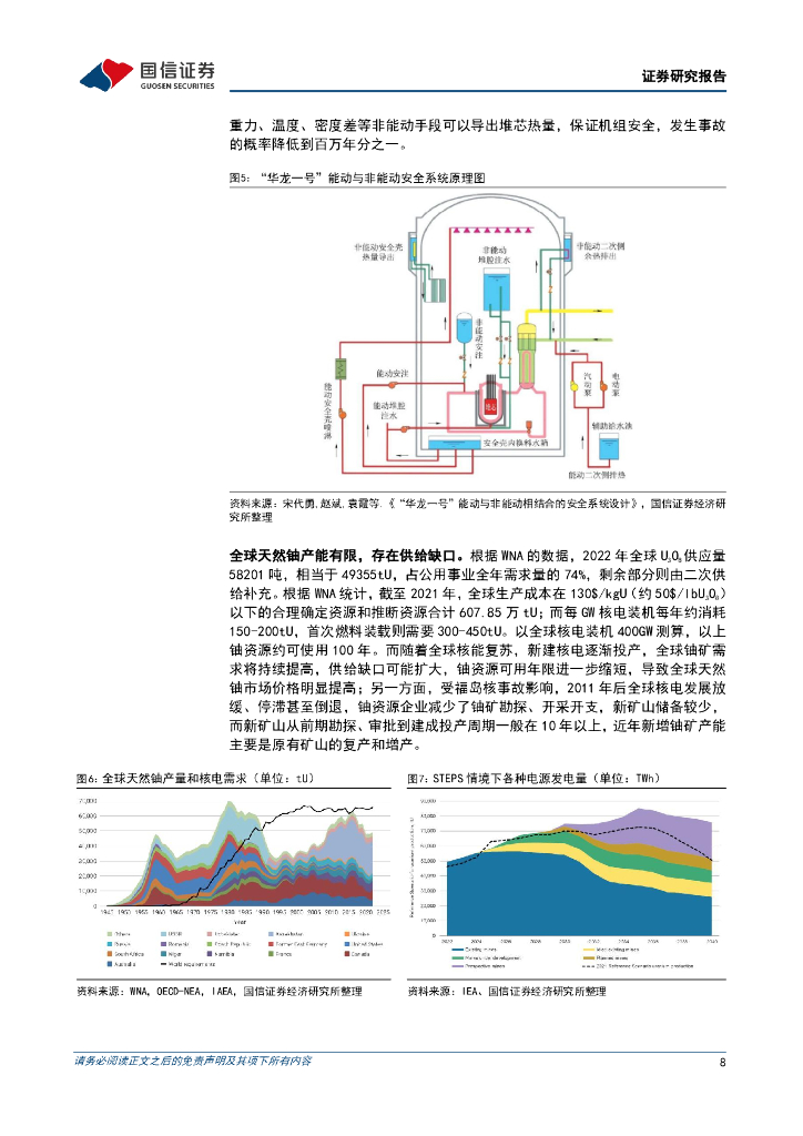 国信证券：公用事业：大国碳中和之四代核电-解决核能利用痛点，向“终极能源”过渡_第8页